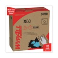 Perforated Roll & Hand Towels | WypAll 34790 General Clean X60 POP-UP Box 8.34 in. x 16.8 in. Cloths - White (1260/Carton) image number 4