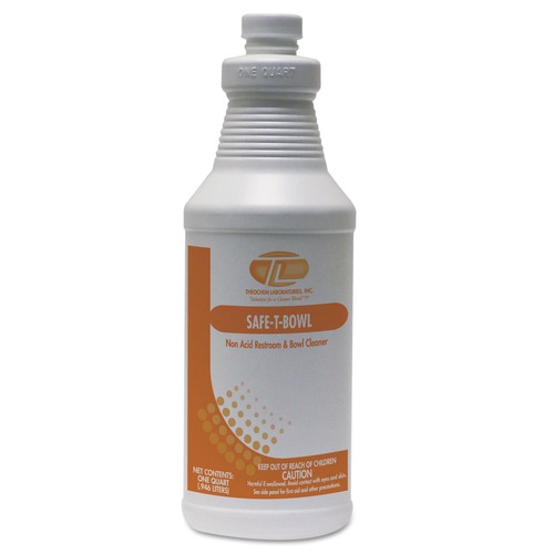 Toilet Bowl Cleaners | Theochem Laboratories 500689 Safe-T-Bowl 32 oz. Bottle Liquid Toilet Bowl Cleaner (12/Carton) image number 0