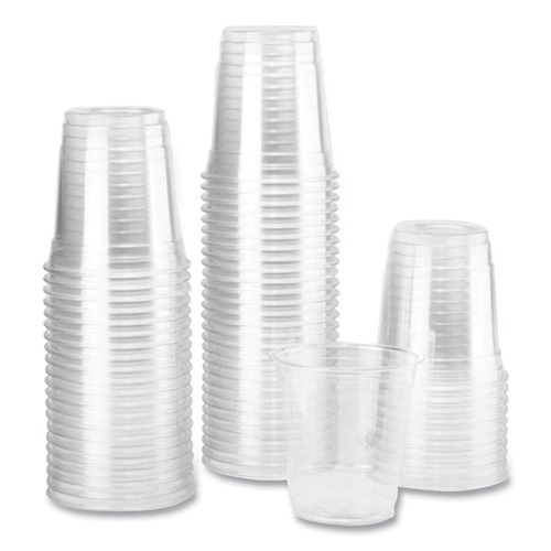 Cups | Karat C-KC8 8 oz. PET Plastic Cups - Clear (1000/Carton) image number 0