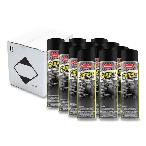 Carpet Cleaners | Sprayway SW676 18 oz. Aerosol Spray Carpet Spotter Plus - Butyl Scent (12/Carton) image number 0