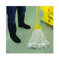 Mop Heads | Boardwalk BWK4024CCT Pro Loop Web/Tailband Cotton Wet Mop Head (12/Carton) image number 3