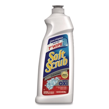 PRODUCTS | Soft Scrub 23400 07226 2 Oxi Cleanser, Clean Scent, 24 oz Bottle, 8/Carton