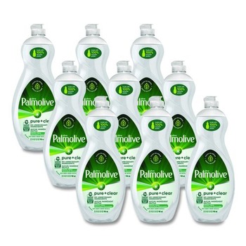 PRODUCTS | Palmolive US04272A 32.5 oz. Bottle Pure plus Clear Dishwashing Liquid - Spring Fresh (9/Carton)