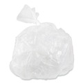 High-Density Trash Bags | Inteplast Group EC2424N High-Density 10 gal. 5 microns Commercial Can Liners - Natural (50 Bags/Roll, 20 Rolls/Carton) image number 3