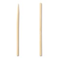 Straws/Stems/Sticks | AmerCareRoyal R806 6 in. Bamboo Paper Skewers - Natural (19200/Carton) image number 1