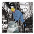 Cleaning Cloths & Wipes | KleenGuard 45317 KleenGuard A65 Flame Resistant Coveralls - 4XL/Blue (21/Carton) image number 4