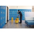 Signs | Rubbermaid Commercial FG611277YEL 11 in. x 12 in. x 25 in. Caution Wet Floor Sign - Bright Yellow (6/Carton) image number 2