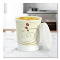 Food Containers & Lids | SOLO KHB32A-J8000 32 oz Flexstyle Double Poly Paper Food Combo Packs - Symphony (500/Carton) image number 4