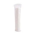 Cup Lids | SOLO DLX10R-00007 Lift Back and Lock Tab Cup Lids For 10 oz. Trophy Foam Cups - White (2000/Carton) image number 2