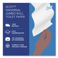 Toilet Tissues | Scott 03148 3.55 in. x 1000 ft. 2-Ply Essential JRT Jumbo Roll Septic Safe Tissue - White (4 Rolls/Carton) image number 11