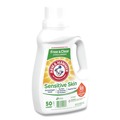 Laundry Detergents | Arm & Hammer 3320050026 50 oz. Bottle 50 Loads HE Compatible Liquid Detergent - Unscented (8/Carton) image number 0