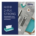 Facial Tissues | Kleenex 21400 2-Ply Facial Tissues - White (100 Sheets/Box) image number 3