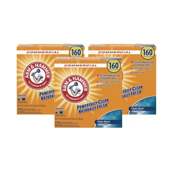 Arm & Hammer 33200-00109 9.86 lbs. Powder Laundry Detergent - Clean Burst (3/Carton)