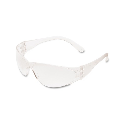 Safety Glasses | MCR Safety CL110 Checklite Scratch-Resistant Safety Glasses - Clear Lens image number 0