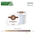 Coffee - Caffeinated | Barista Prima Coffeehouse 5000355673 K-Cups Coffee Pack - Italian Roast (24/Box) image number 3