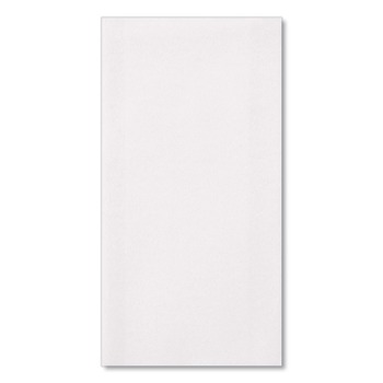 Boardwalk 500LNAPW 12 in. x 17 in. 2-Ply Linen-Cloth Towel Napkins (500/Carton)