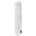 Dusters | Rubbermaid Commercial HYGEN FGQ85300WH00 HYGEN Quick-Connect Microfiber Dusting Wand Sleeve - White (6/Carton) image number 0