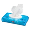 Cleaning Cloths & Wipes | Clorox 31404 8 in. x 7 in. 1-Ply Easy Pull Pack Disinfecting Wipes - Lemon Scent White (6 Boxes/Carton) image number 1