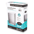 Towel Dispensers | San Jamar T1900XC 11.38 in. x 4 in. x 14.75 in. C-Fold/Multifold Towel Dispenser - Chrome image number 3
