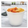 Food Containers & Lids | Dart 24MJ48 24 oz. Foam Containers - White (500/Carton) image number 5