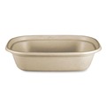 Food Containers & Lids | World Centric CT-SC-U2-LFP 8.7 in. x 6.5 in. x 2.1 in. 32 oz. Paper Fiber Containers - Natural (400/Carton) image number 0