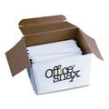 Straws/Stems/Sticks | Office Snax STR5 5 in. Plastic Stir Sticks - White (1000/Box) image number 2