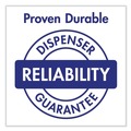 Hand Sanitizer Dispensers | PURELL 5024-01 5.25 in. x 8.56 in. x 12.13 in. 1,200 mL Push-Style Hand Sanitizer Dispenser - Graphite (1/Carton) image number 6