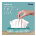 Facial Tissues | Kleenex 21195 2-Ply Facial Tissue Junior Pack - White (80/Carton) image number 3