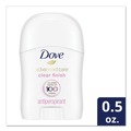 Deodorants | Dove 66801CT 0.5 oz Invisible Solid Antiperspirant Deodorant - Floral Scent (36/Carton) image number 2