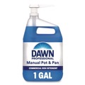 Dishwashing Detergents | Dawn Professional 80763059 1 gal. Manual Pot and Pan Dish Detergent with Pump - Original Scent (2/Carton) image number 2