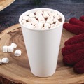 Cups | SOLO DWTG16W Thermoguard 16 oz Sustainable Forest Print Insulated Paper Hot Cups - White (600/Carton) image number 4