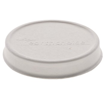 Pactiv Corp. LMC81216ECBB 4 in. EarthChoice PFAS-Free Compostable Sugarcane Soup Cup Lid - White (500/Carton)