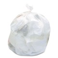 High-Density Trash Bags | Heritage Z3418RN R01 17 in. x 18 in. 6 mic 4 Gallon High-Density Waste Can Liners - Natural (2000/Carton) image number 1