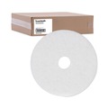 Floor Pads-Cleaning, Buffing & Polishing | Boardwalk BWK4020WHI 20 in. Diameter Polishing Floor Pads - White (5/Carton) image number 1