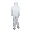 Hand Sanitizing Wipes | Ansell 48977 A45 Liquid/Particle Protection Surface Prep/Paint Coveralls - Quadruple Extra Large, White (25/Carton) image number 1