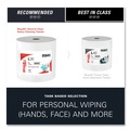 Perforated Roll & Hand Towels | WypAll 05841 875/Roll L30 Wipers Jumbo Roll - White image number 10