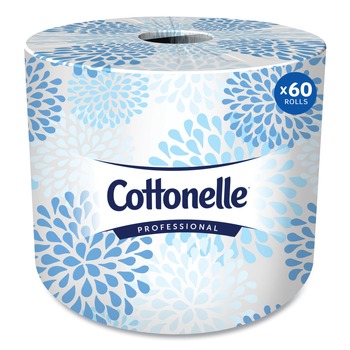 TOWELS AND WIPES | Cottonelle 17713 2-Ply Septic Safe Bathroom Tissue for Business - White (60/Carton)