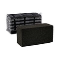 Grill Scrubbers | Boardwalk GB12PC 8 in. x 4 in. Grill Brick - Black (12/Carton) image number 1