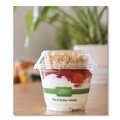 Cup Lids | World Centric CPLCS12SH Plastic Dome Lid PLA Clear Cold Cup Lids Fits 9 oz to 24 oz Parfait Cups - Clear (1000/Carton) image number 6