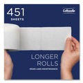 Perforated Roll & Hand Towels | Cottonelle 17713 2-Ply Septic Safe Bathroom Tissue for Business - White (60/Carton) image number 6