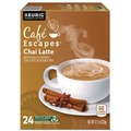 Coffee - Caffeinated | Cafe Escapes 5000330124 K-Cups - Chai Latte (24/Box) image number 0