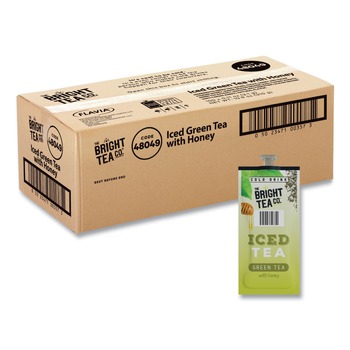 TEA | FLAVIA 48049 The Bright Tea Co. Tea Freshpack - Iced Green Tea with Honey (100/Carton)