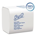 Perforated Roll & Hand Towels | Scott 48280 2-Ply Septic-Safe Hygienic Bath Tissue - White (36-Packs/Carton) image number 3