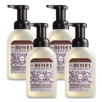  | SC Johnson SJN379557 10 oz Clean Day Foaming Hand Soap - Lavender (4/Carton)