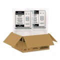 Perforated Roll & Hand Towels | Dart 90FBRHT1 9.14 in. x 9 in. x 2.98 in. ProPlanet Seal Compostable Molded Fiber Hinged Trays - Natural (200/Carton) image number 3