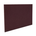 Floor Pads-Stripping | Boardwalk 7100151257 28 in. x 14 in. Deep Scrub Pads - Maroon (10/Carton) image number 1