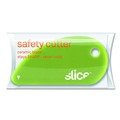 Knives & Multi-Purpose Tools | slice 00200 0.1 in. Ceramic Blade 2.4 in. Plastic Handle Fixed Non Replaceable Micro Safety Blade Safety Cutters - Green image number 1