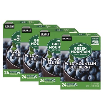 Green Mountain Coffee 5000366902 Fair Trade Coffee K-Cups - Wild Mountain Blueberry (96/Carton)