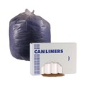High-Density Trash Bags | Boardwalk Z4824RNKR01 10 Gallon 6 mic 24 in. x 23 in. Perforated Roll High-Density Can Liners - Natural (50 Bags/Roll, 20 Rolls/Carton) image number 2