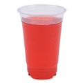 Cups | Boardwalk BWKPET20 20 oz. PET Plastic Cold Cups - Clear (50/Sleeve, 20 Sleeves/Carton) image number 3